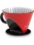 Hatır Dripper Kahve Demleme Kupa Seti Kırmızı 350 ml 3