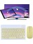 Alfa MEC Apple iPad Air 11 2024 Uyumlu Kablosuz Bluetooth Klavye+Mouse Set 1