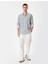 Slim Fit Gömlek Uzun Kollu Düğmeli Yaka Detaylı Pamuk Karışımlı 2