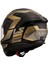 Stream 2 Road Mat Siyah-Gold-Gri Kask 4
