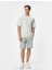 Slim Fit Şort Bermuda Beli Bağcıklı Cep Detaylı 1