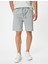 Slim Fit Şort Bermuda Beli Bağcıklı Cep Detaylı 3