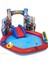 62002 Pompalı-Bestway 98793 Spiderman Temalı Kaydıraklı Fıskiyeli Aquapark Şişme Eğlence Havuzu 3
