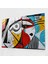 Pablo Picasso Cam Baskı - Cesur Soyut Kompozisyon - Pablo Picasso, Modern Sanat, Cesur Renkler, Soyut Sanat, 45X30 1