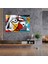 Pablo Picasso Cam Baskı - Cesur Soyut Kompozisyon - Pablo Picasso, Modern Sanat, Cesur Renkler, Soyut Sanat, 45X30 2