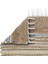 Vime 05 Natural Multi Jüt Halı Yolluk El Dokuma Jüt Kilim Hasır Halı Bohem El Halısı otantik halı 4