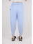 Kadın Paça Pileli Müslin Pantolon 3