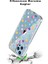 Samsung Galaxy J6 2018 ile Uyumlu 1mm Slim Fit Water Color 6 Baskılı Şeffaf Kılıf 3