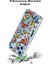 Reeder P13 Blue Max L 2022 ile Uyumlu 1mm Slim Fit Water Color 2 Baskılı Şeffaf Kılıf 3