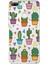 Huawei Honor 9 Lite ile Uyumlu 1mm Slim Fit Water Color 4 Baskılı Şeffaf Kılıf 1
