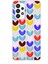 Samsung Galaxy A23 ile Uyumlu 1mm Slim Fit Water Color 1 Baskılı Şeffaf Kılıf 1