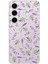 Samsung Galaxy S24 ile Uyumlu 1mm Slim Fit Water Color 3 Baskılı Şeffaf Kılıf 1