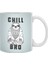 Chill Bro Smooth, Lazy Buddha Sloth Beyaz Kupa 2
