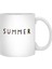 Summer Colourful Lettering Beyaz Kupa 2