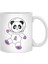 Astronauts Pandas Planet Earth Space Beyaz Kupa 1