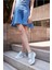 Kadın Deri Sneaker Gri 3