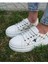Kadın Hakiki Deri Aksesuar Detaylı Sneaker 3
