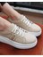Kadın Deri Sneaker Beyaz 2