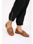 Kadın Deri Loafer Taba 5