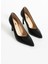 Kadın Hakiki Deri Stiletto Siyah 3