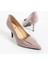Kadın Hakiki Deri Stiletto Lila 4