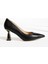 Kadın Hakiki Deri Stiletto Siyah 2