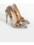 Kadın Hakiki Deri Stiletto Gri 4