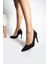 Kadın Hakiki Deri Parıltılı Stiletto 1