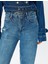 Normal Bel Düz Paça Yıpratılmış Kot Pantolon - Straight Fit Jeans 5