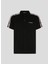 Baskılı Siyah Erkek Polo T-Shirt 241M2206999 5