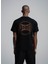 Bisiklet Yaka Siyah Erkek T-Shirt MYSENJS11/S2-_T-SHIRT Uomo 2