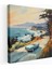 Bmw Cabrio Sahil Yolu Kanvas Tablo - Bmw, Bmw Cabrio, Duvar Sanatı, Duvar Dekorasyonu, 30X30 cm 1