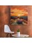Manzaralı Kırsal Sürüş Kanvas Tablo, 30X30 cm 2