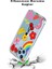 Huawei Y5 2019 ile Uyumlu 1mm Slim Fit Water Color 5 Baskılı Şeffaf Kılıf 3