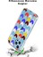 Samsung Galaxy A70 ile Uyumlu 1mm Slim Fit Water Color 1 Baskılı Şeffaf Kılıf 3