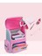 Hayır Unicorn Desenli Pembe Kız Çocuk Okul Sırt Çantası 1'li Tek Ebat Unicorn Tekstil Pembe Design 2