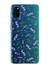 Samsung Galaxy M30S ile Uyumlu 1mm Slim Fit Water Color 3 Baskılı Şeffaf Kılıf 1