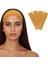 Saç Bandı 4lü Kadın Erkek Spor Pamuk Likra Bandana Fitness Tenis Koşu Yürüyüş Trekking Makyaj Yüz Cilt Temizliği Bandi Outdoor Yoga Pilates Ter Alın Kafa Bandı Headband Hairband Seti 1