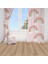 Soft Pembe, Gökkuşağı, Pembe, Beyaz, Ithal Kumaş, Çocuk ve Bebek Odası Fon Perde - 1 Kanat 1