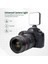 Siyah Dslr ve Aynasız Fotograf Makineleri Için 49 LED Light Işık Slr Aksesuarları 2