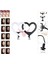 Beyaz Tripod Kalp 10 Inç Heart Light 5500K Youtuber LED Işıklı 2.1 Metre Kumandalı Tripod Selfie Ma 2