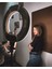 Siyah A+ Kalite Megalux Ring Light LED Işık Halkası 14 Inç Profesyonel Influencer Işığı ve 210 cm M 2