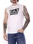 Bisiklet Yaka Beyaz Erkek T-Shirt 3DPT80PJ02Z 2