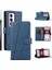 Oppo Oppo 12 Pro 5g Için Flip Case Üç Kart Yuvaları Darbeye Kickstand (Yurt Dışından) 1