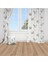 Küçük Prens Iı, Beyaz, Mavi, Ithal Kumaş, Çocuk ve Bebek Odası Fon Perde - 1 Kanat 3