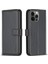 IPhone 12 Pro Çok Renkli Deri Kılıf Çoklu Kart Yuvası Için Flip Case (Yurt Dışından) 1