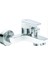 Ideal Standard Tyria Banyo Bataryası Krom/mat Beyaz BC157HO 3