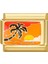 Gold Tropical Sunset Charm 1