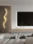 3 Sconce / 120 cm / Anthracite Case / 3 Colors Light Up / 3 Years Warranty Gri Modern Alüminyum E27 1