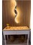 3 Sconce / 120 cm / Anthracite Case / 3 Colors Light Up / 3 Years Warranty Gri Modern Alüminyum E27 5